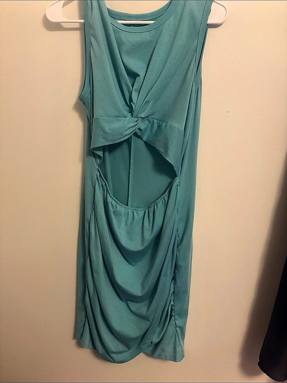 Blue Midi Cutout Dress Like New